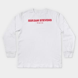 Sufjan Stevens Kids Long Sleeve T-Shirt